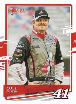 #55 Cole Custer - Stewart-Haas Racing - 2021 Donruss Racing