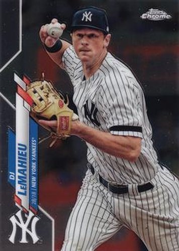 #55 DJ LeMahieu - New York Yankees - 2020 Topps Chrome Baseball