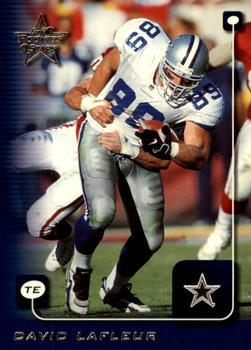 #55 David LaFleur - Dallas Cowboys - 1999 Leaf Rookies & Stars Football