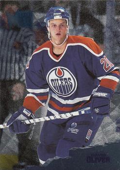 #55 David Oliver - Edmonton Oilers - 1995-96 Metal Hockey