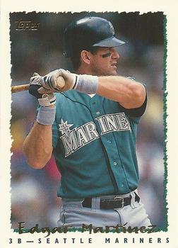 #55 Edgar Martinez - Seattle Mariners - 1995 Topps Baseball