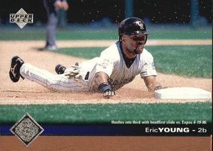 #55 Eric Young - Colorado Rockies - 1997 Upper Deck Baseball