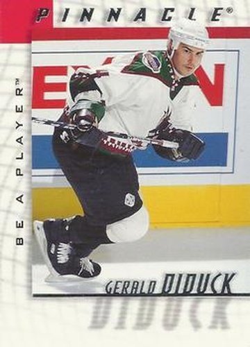 #55 Gerald Diduck - Phoenix Coyotes - 1997-98 Pinnacle Be a Player Hockey