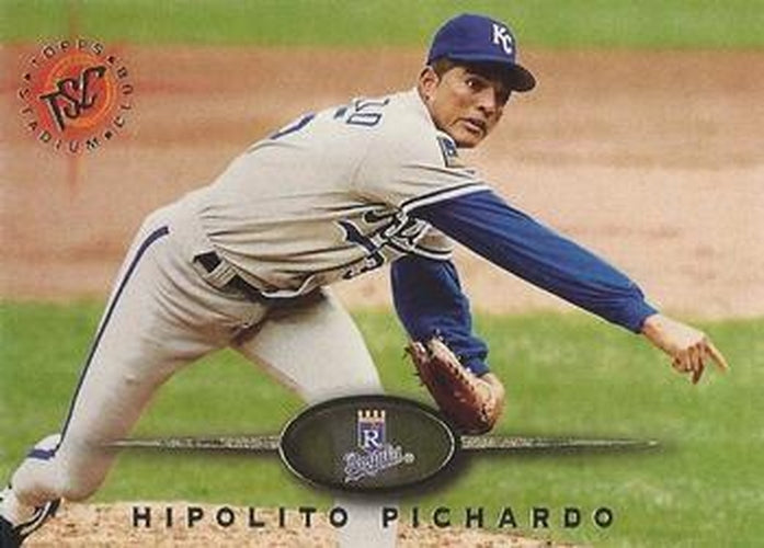 #55 Hipolito Pichardo - Kansas City Royals - 1995 Stadium Club Baseball