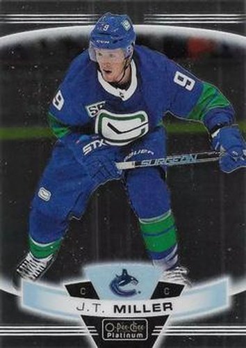 #55 J.T. Miller - Vancouver Canucks - 2019-20 O-Pee-Chee Platinum Hockey