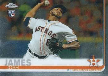 #55 Josh James - Houston Astros - 2019 Topps Chrome Baseball