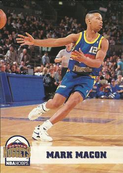 #55 Mark Macon - Denver Nuggets - 1993-94 Hoops Basketball