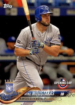 #55 Mike Moustakas - Kansas City Royals - 2018 Topps Opening Day Baseball