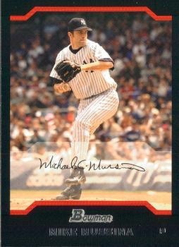 #55 Mike Mussina - New York Yankees - 2004 Bowman Baseball