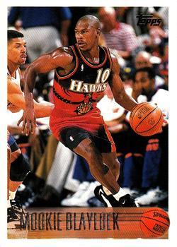 #55 Mookie Blaylock - Atlanta Hawks - 1996-97 Topps Basketball