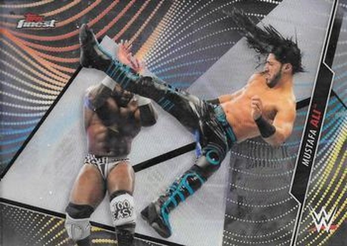 #55 Mustafa Ali - 2020 Topps WWE Finest Wrestling