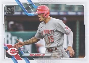 #55 Nick Senzel - Cincinnati Reds - 2021 Topps Baseball