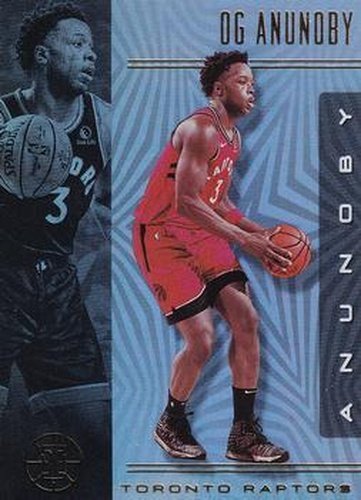 #55 OG Anunoby - Toronto Raptors - 2019-20 Panini Illusions Basketball