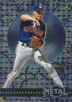 #55 Omar Vizquel - Cleveland Indians - 1996 Metal Universe Baseball