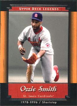 #55 Ozzie Smith - St. Louis Cardinals - 2001 Upper Deck Legends Baseball
