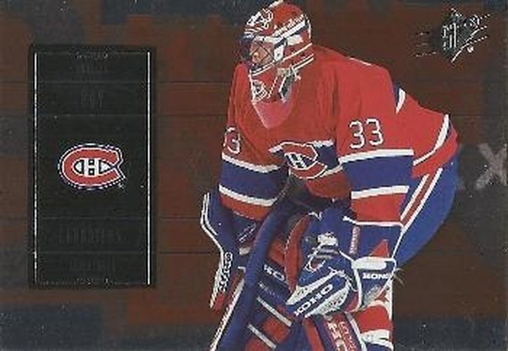 #55 Patrick Roy - Montreal Canadiens - 2009-10 SPx Hockey