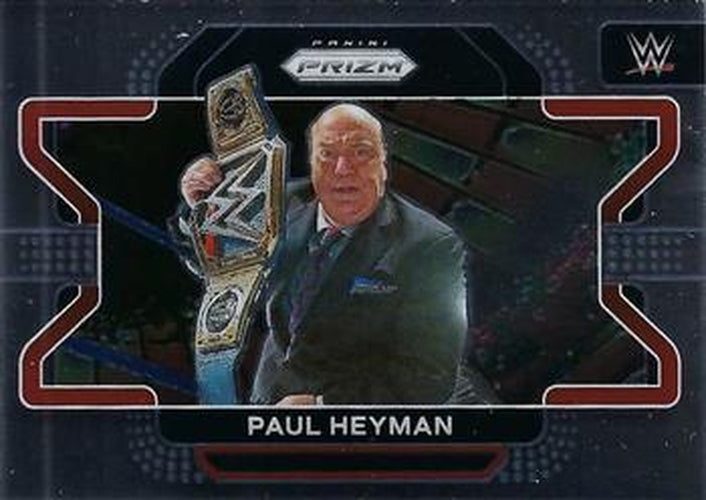#55 Paul Heyman - 2022 Panini Prizm WWE Wrestling