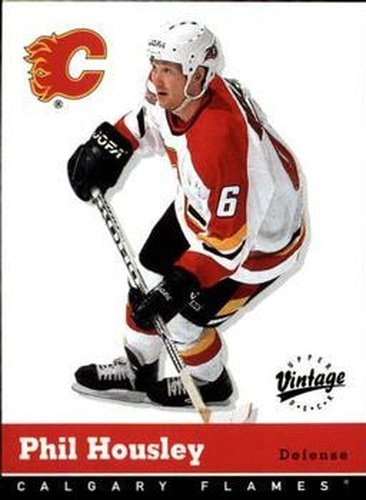 #55 Phil Housley - Calgary Flames - 2000-01 Upper Deck Vintage Hockey