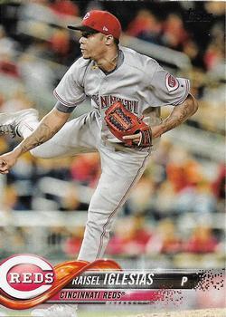 #55 Raisel Iglesias - Cincinnati Reds - 2018 Topps Baseball