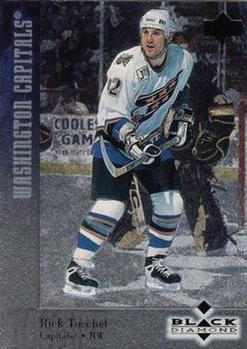 #55 Rick Tocchet - Washington Capitals - 1996-97 Upper Deck Black Diamond Hockey
