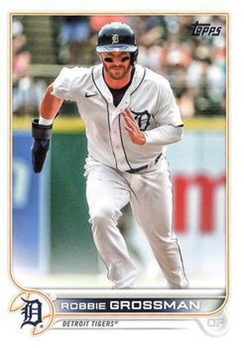 #55 Robbie Grossman - Detroit Tigers - 2022 Topps Baseball