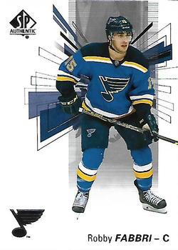 #55 Robby Fabbri - St. Louis Blues - 2016-17 SP Authentic Hockey