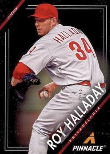 #55 Roy Halladay - Philadelphia Phillies - 2013 Pinnacle Baseball
