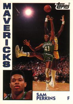#55 Sam Perkins - Dallas Mavericks - 1992-93 Topps Archives Basketball