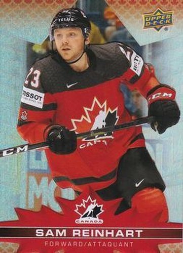#55 Sam Reinhart - Canada - 2021-22 Upper Deck Tim Hortons Team Canada Hockey