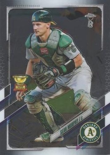 #55 Sean Murphy - Oakland Athletics - 2021 Topps Chrome Ben Baller Edition Baseball