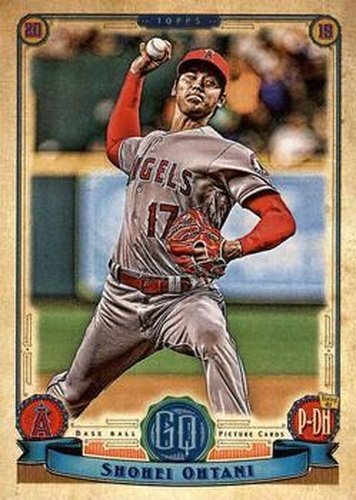 #55 Shohei Ohtani - Los Angeles Angels - 2019 Topps Gypsy Queen Baseball