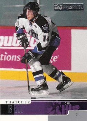 #55 Thatcher Bell - Rimouski Oceanic - 1999-00 Upper Deck Prospects Hockey