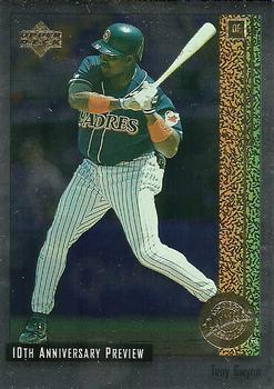 #55 Tony Gwynn - San Diego Padres - 1998 Upper Deck - 10th Anniversary Preview Baseball
