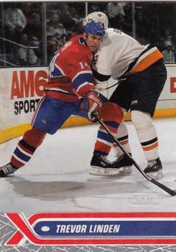 #55 Trevor Linden - Montreal Canadiens - 2000-01 Stadium Club Hockey