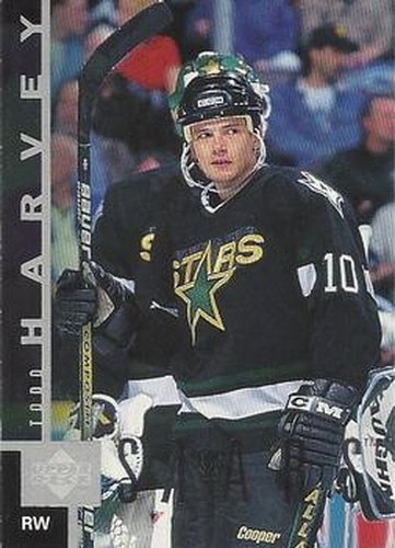 #55 Todd Harvey - Dallas Stars - 1997-98 Upper Deck Hockey
