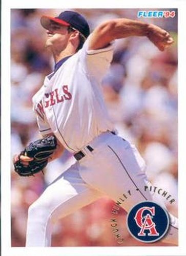 #55 Chuck Finley - California Angels - 1994 Fleer Baseball