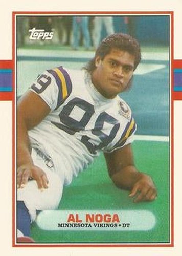 #55T Al Noga - Minnesota Vikings - 1989 Topps Traded Football