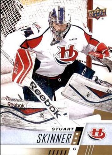 #55 Stuart Skinner - Lethbridge Hurricanes - 2017-18 Upper Deck CHL Hockey