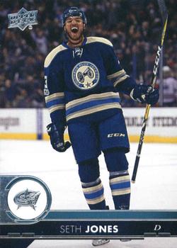 #55 Seth Jones - Columbus Blue Jackets - 2017-18 Upper Deck Hockey