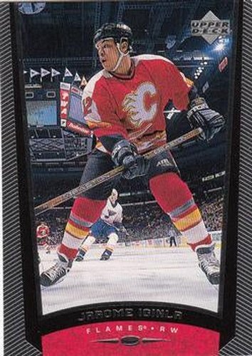 #55 Jarome Iginla - Calgary Flames - 1998-99 Upper Deck Hockey