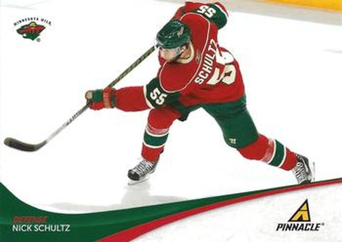 #55 Nick Schultz - Minnesota Wild - 2011-12 Panini Pinnacle Hockey