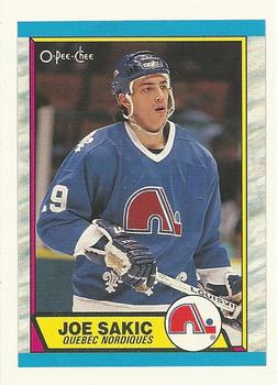 #55 Joe Sakic - Quebec Nordiques - 1992-93 O-Pee-Chee Hockey