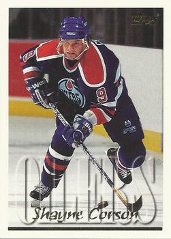 #55 Shayne Corson - Edmonton Oilers - 1995-96 Topps Hockey