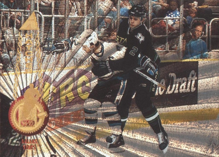#55 Derian Hatcher - Dallas Stars - 1994-95 Pinnacle Hockey - Rink Collection