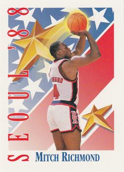 #555 Mitch Richmond - USA - 1991-92 SkyBox Basketball