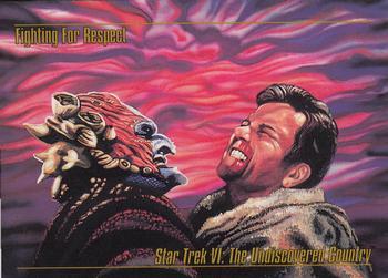 #55 Fighting for Respect - 1993 SkyBox Star Trek Master Series