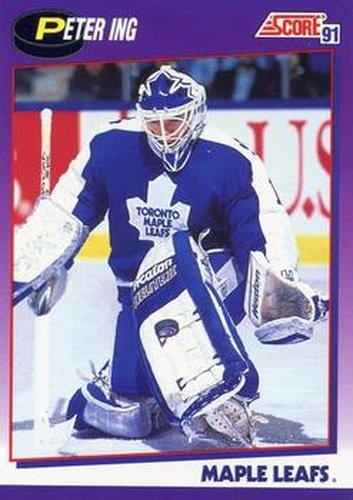 #55 Peter Ing - Toronto Maple Leafs - 1991-92 Score American Hockey