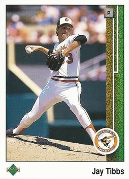 #655 Jay Tibbs - Baltimore Orioles - 1989 Upper Deck Baseball