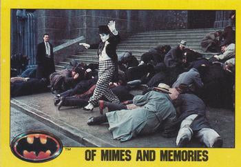 #155 Of Mimes and Memories - 1989 Topps Batman