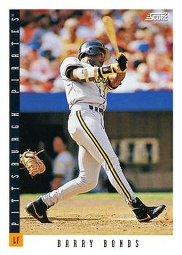 #560 Barry Bonds - Pittsburgh Pirates - 1993 Score Baseball